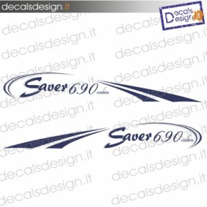 KIT ADESIVI IMBARCAZIONE SAVER 690 CABIN